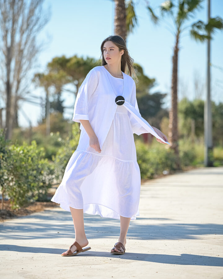 20124-Cardigan Leather Button