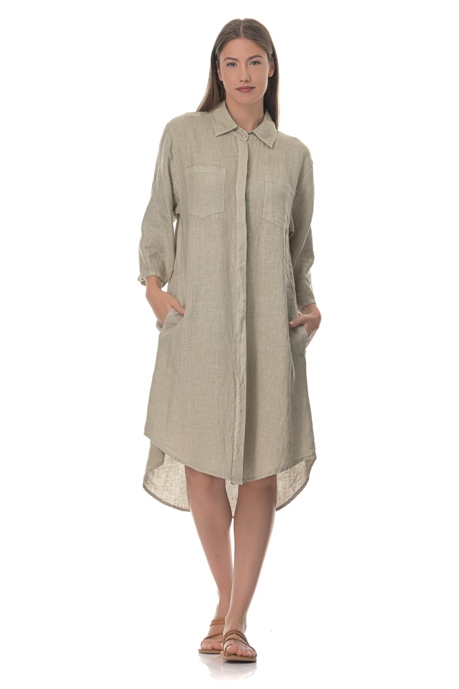 20174-Long Sleeved Shirt-Dress